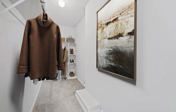 Large walk-in closets